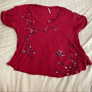 Loose free people shirt